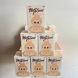 100% Authentic Pop Mart Labubu Have a Seat Vinyl Plush Blind Box